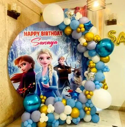 Princess Frozen Theme Decor